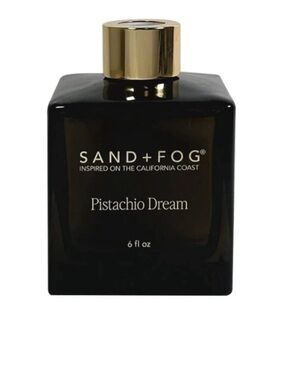 SAND+FOG Reed Diffuser Essential Oil 6oz Floral Pistachio Dream